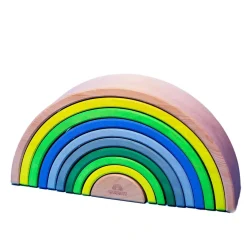 Regenbogen Neongrün | 10 Teile