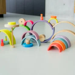 Regenbogen Neongrün | 10 Teile
