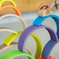 Regenbogen Neongrün | 10 Teile