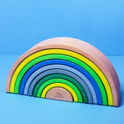 Regenbogen Neongrün | 10 Teile