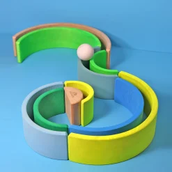 Regenbogen Neongrün | 10 Teile