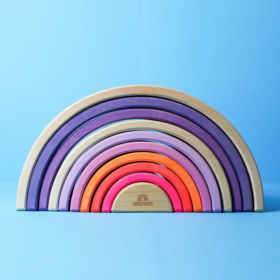 Regenbogen Neonpink | 10 Teile