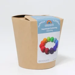 Regenbogen Perlenring
