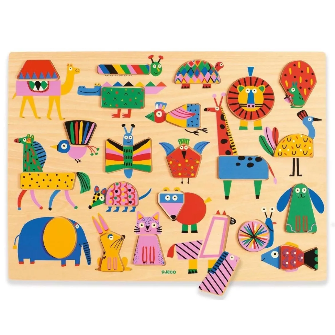 Riesenpuzzle GEO | 22 Tiere