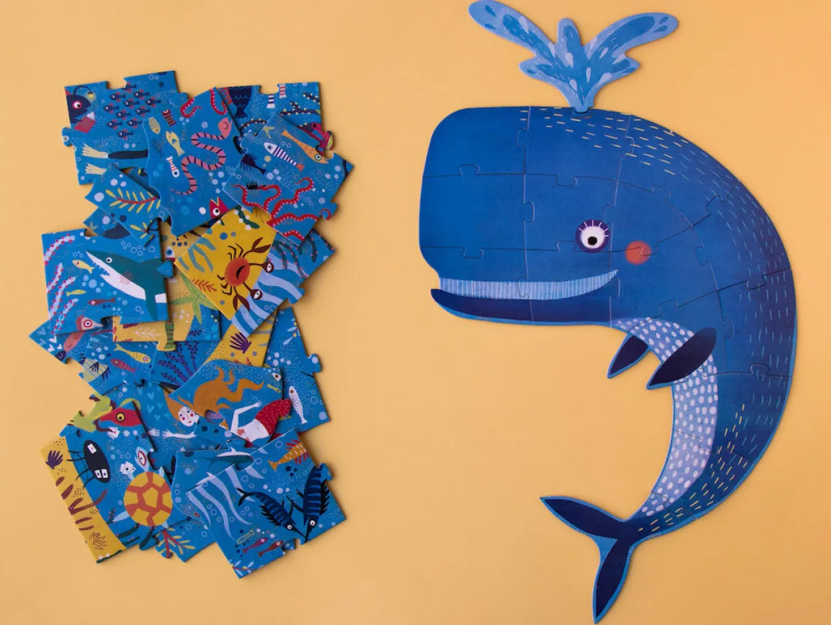 Riesenpuzzle My Big Blue | 36 Teile