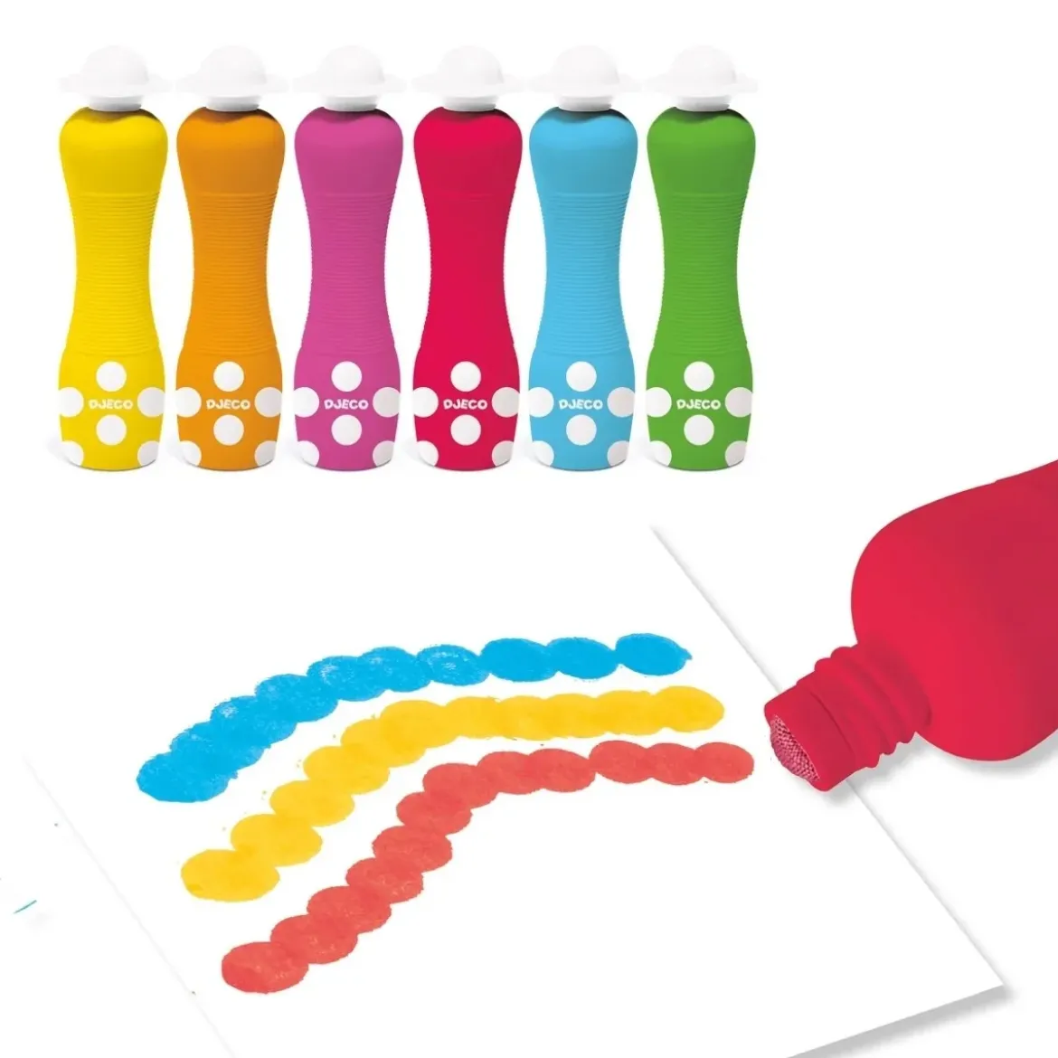 Schaumstoffmarker-Set | 6 Stifte