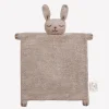 Schmusetuch aus Baby-Alpakawolle | Hase (Hafer)