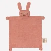 Schmusetuch aus Baby-Alpakawolle | Hase (rosé)