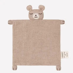 Schmusetuch aus Baby-Alpakawolle | Teddy beige