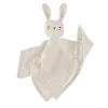 Schmusetuch aus Bio-Baumwolle | Hase weiß