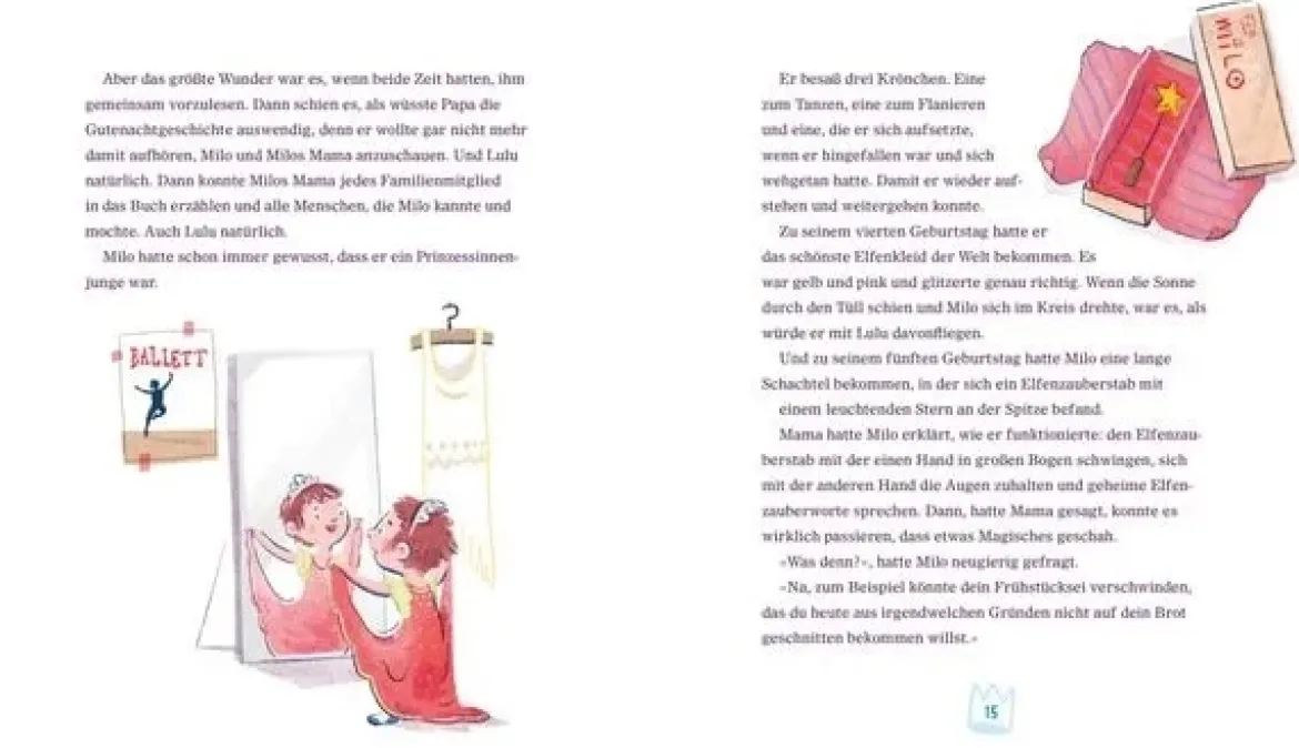 Seeräubermädchen und Prinzessinnenjunge