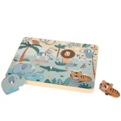 Setzpuzzle Tierlaute Safari