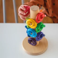 Sortierhilfe Bauringe | Regenbogen
