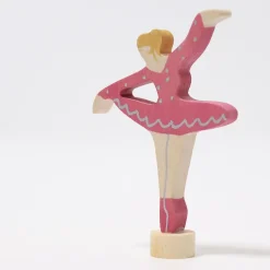 Steckfigur | Ballerina Rubinrot
