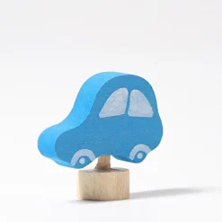 Steckfigur | Blaues Auto
