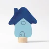 Steckfigur | Blaues Haus