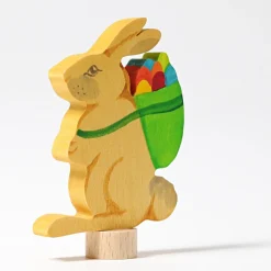 Steckfigur | Hase mit Korb