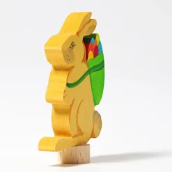 Steckfigur | Hase mit Korb
