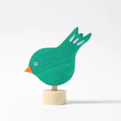 Steckfigur | Pickender Vogel