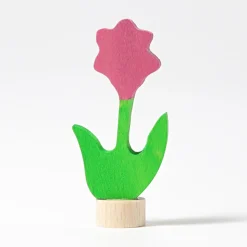 Steckfigur | Rosa Blume