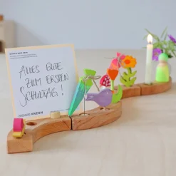 Steckfigur | Schultüte Neongrün