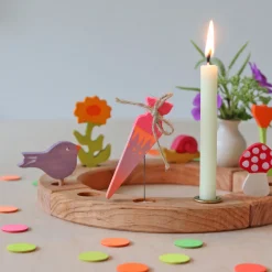 Steckfigur | Schultüte Neonpink