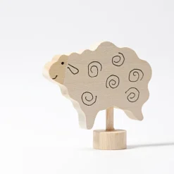 Steckfigur | Stehendes Schaf