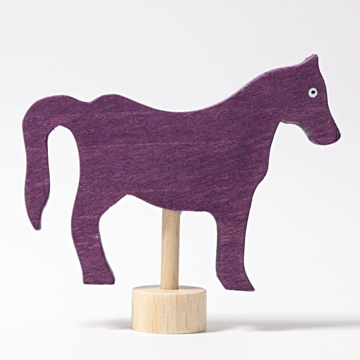 Steckfigur | violettes Pferd