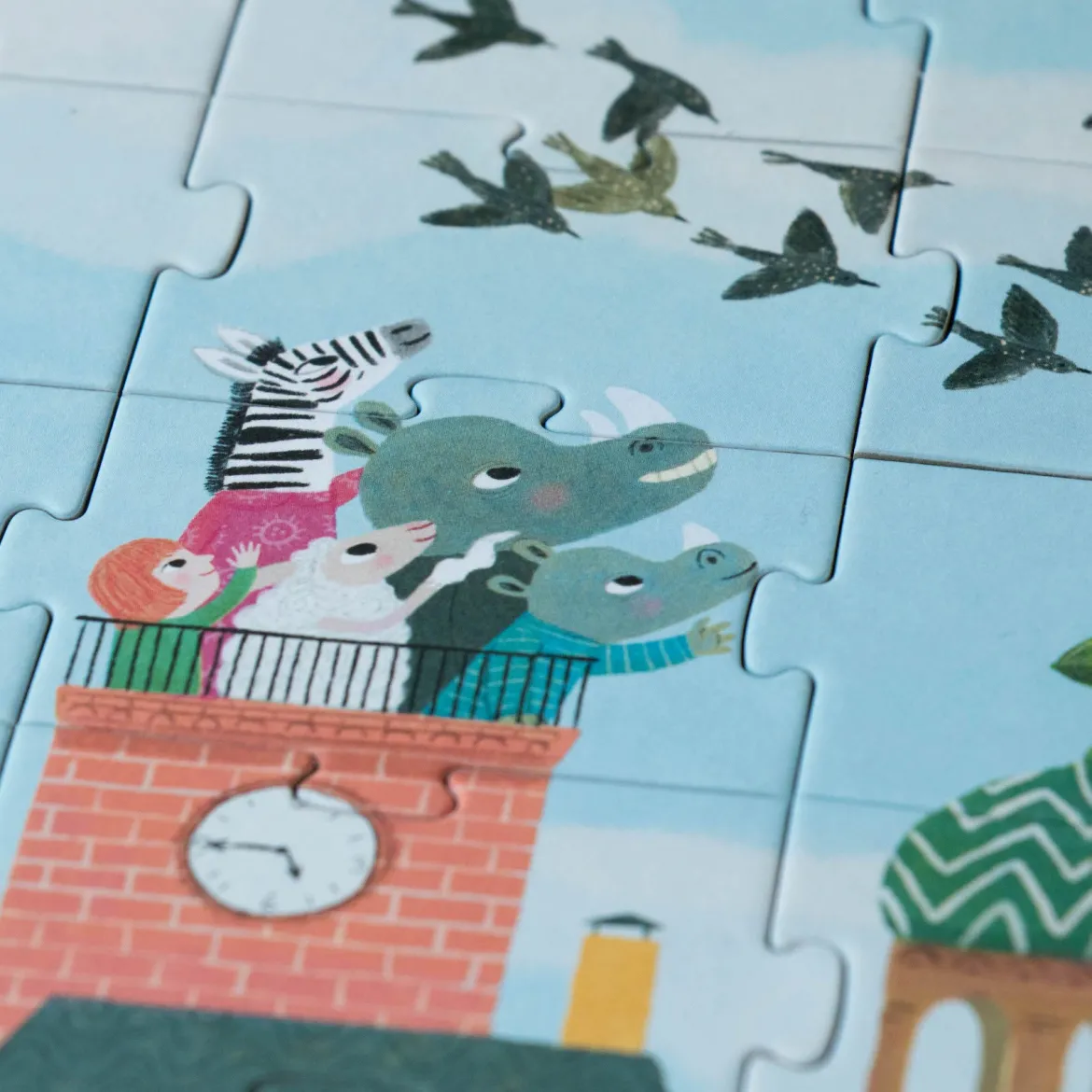 Storytelling-Puzzle | Look up | 100 Teile