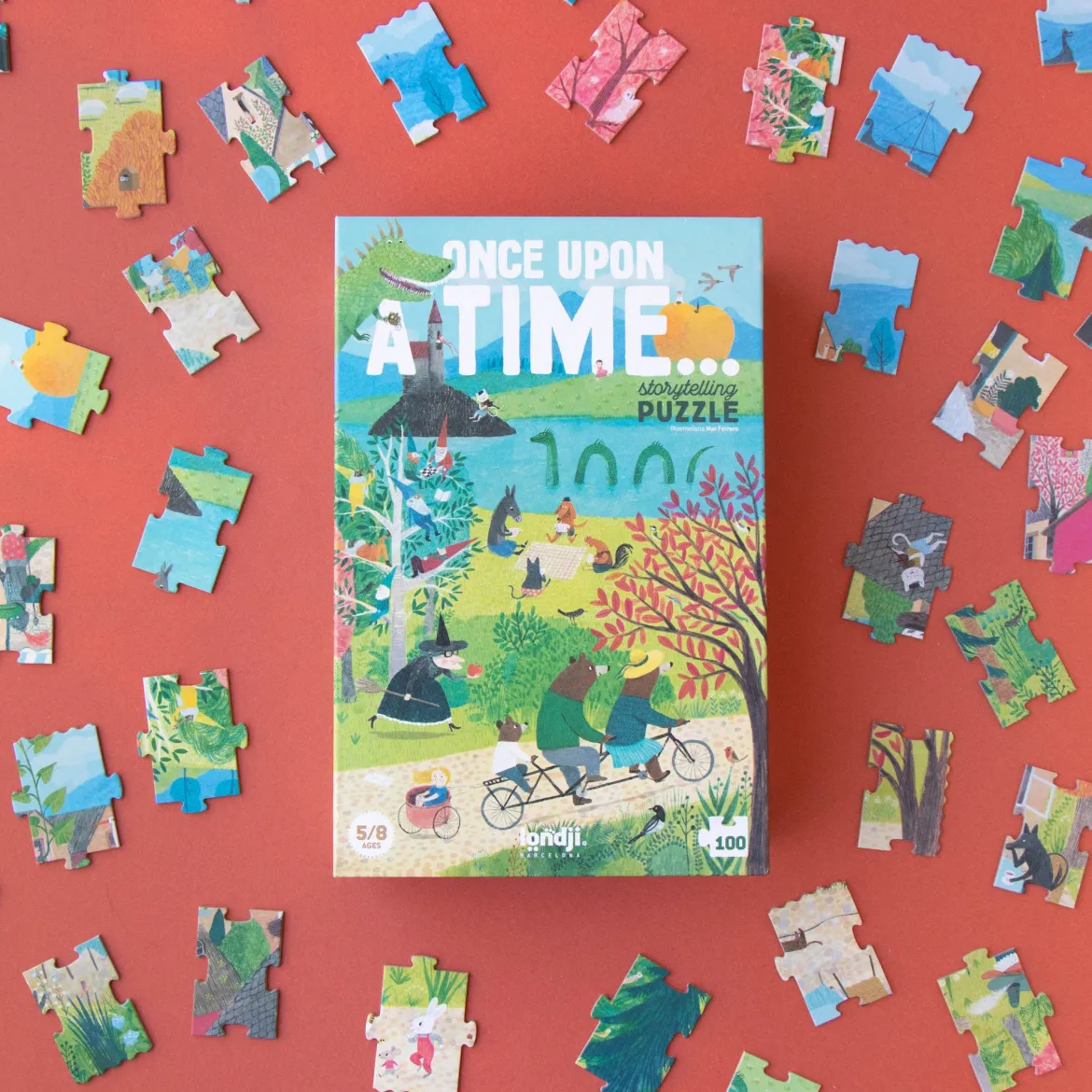 Storytelling-Puzzle | Once upon a time | 100 Teile