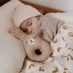 Swaddle-Decke aus Musselin | Kirsche