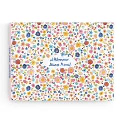 Tagebuch Babybuch | Willkommen kleiner Mensch