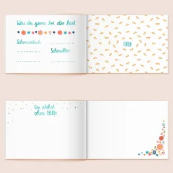 Tagebuch Babybuch | Willkommen kleiner Mensch