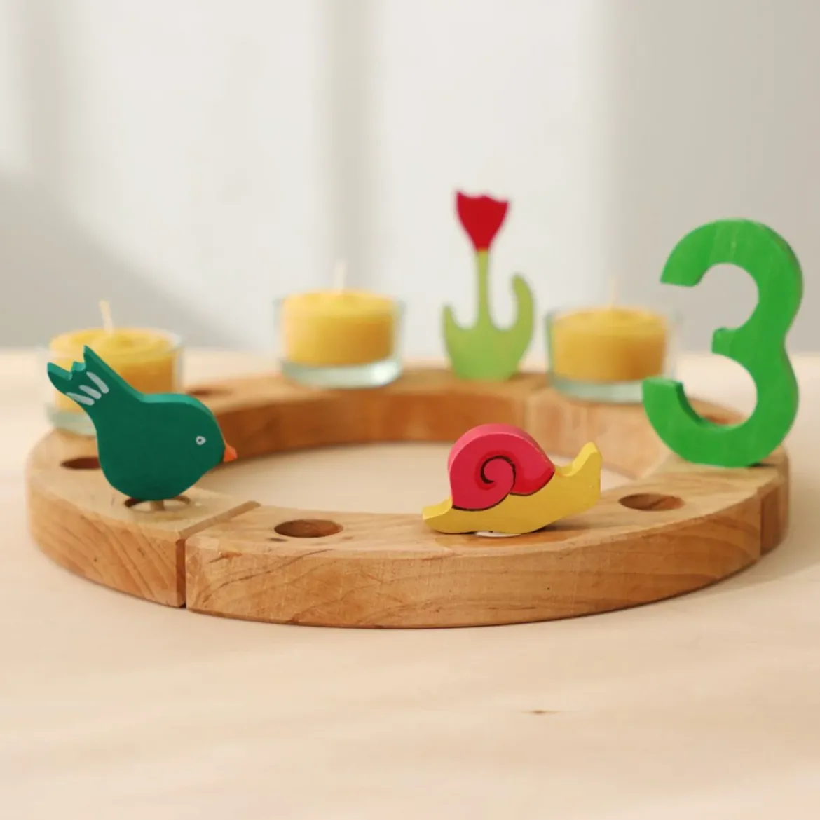 Teelichthalter aus Glas | 5 Stück