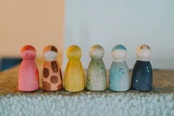The Animal Crew | 6 Holzfiguren Tiere