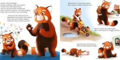 Was wütest du so sehr, kleiner Pandabär?