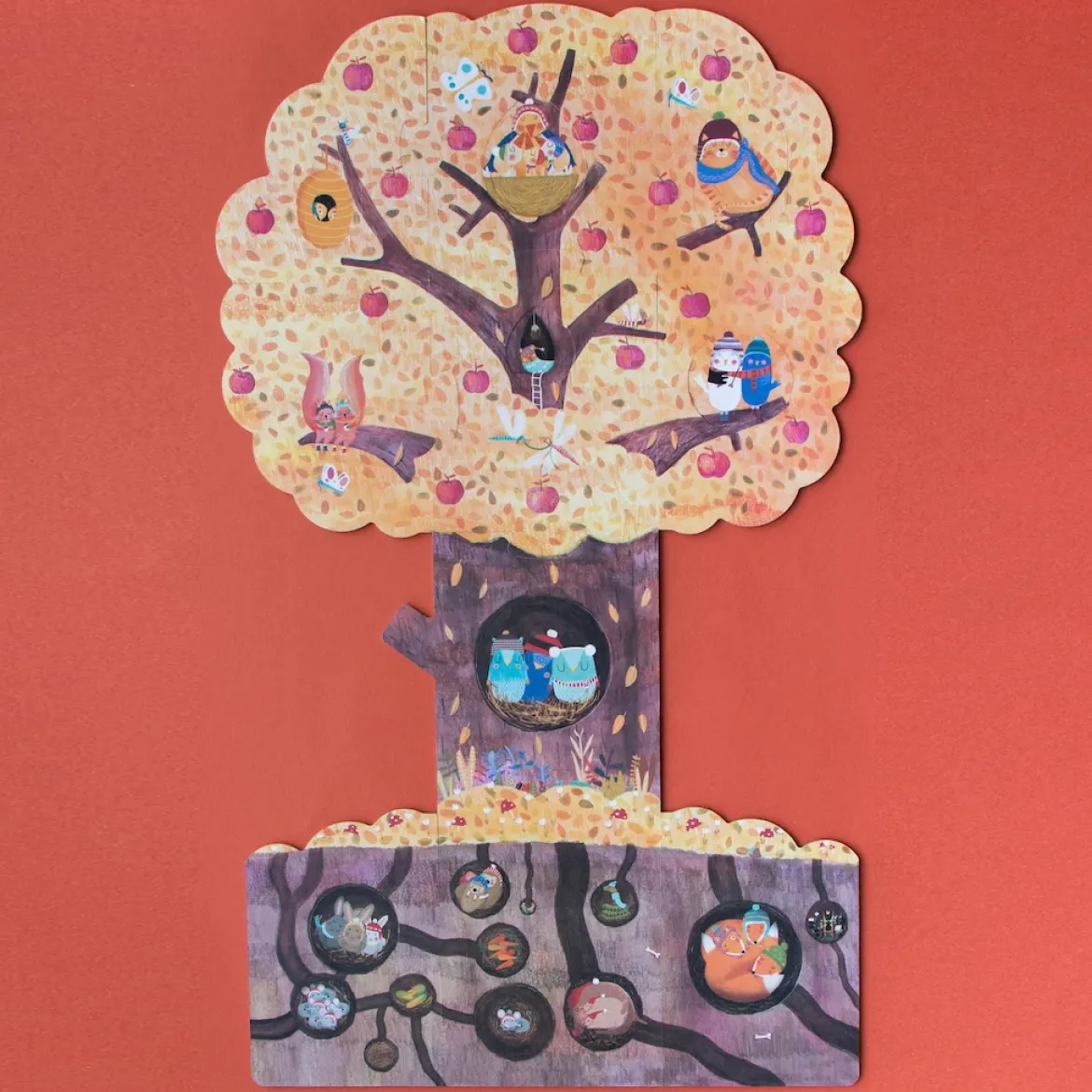 Wende-Puzzle Mon petit pommier | 20 Teile