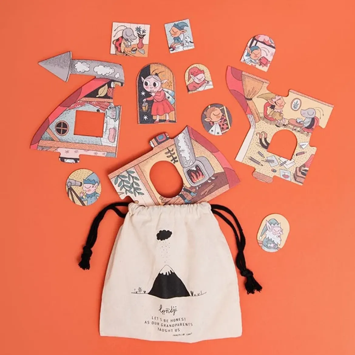Wende-Puzzle Sweet Dreams | 18 Teile