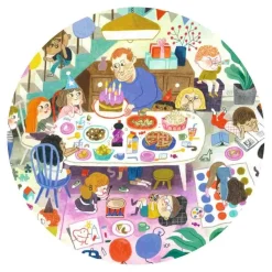 Wimmelpuzzle Geburtstag | 54 Teile